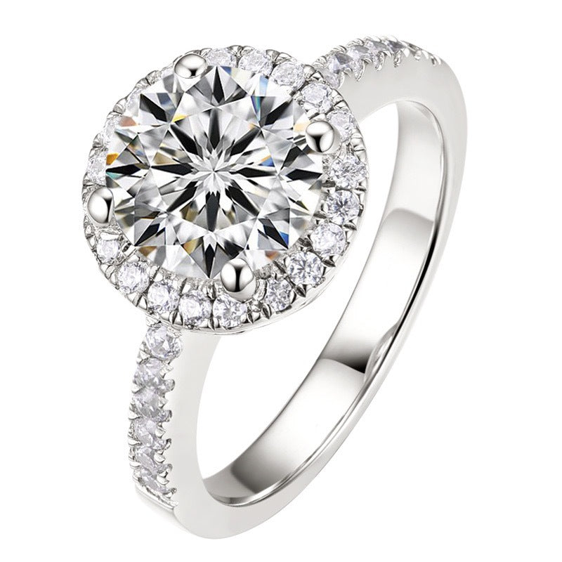 Round bag style women's ring