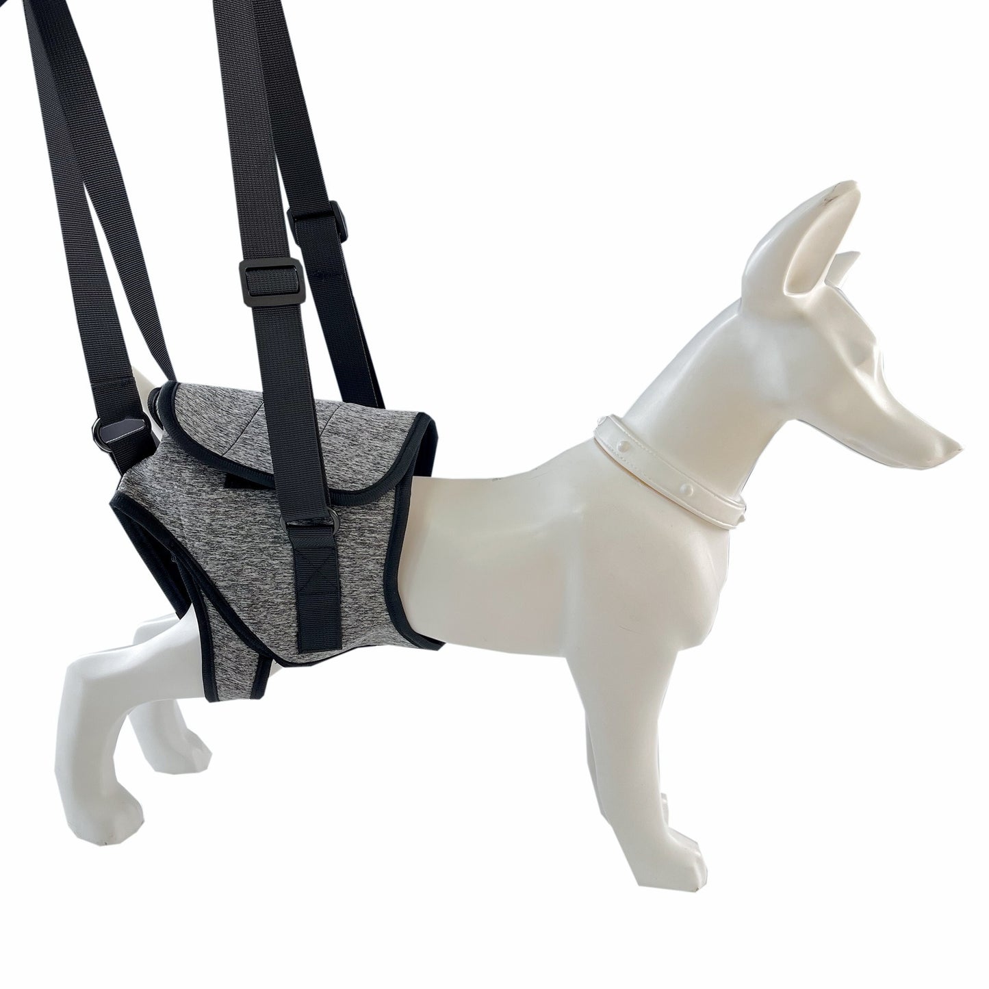 Injured dog hind leg auxiliary harness