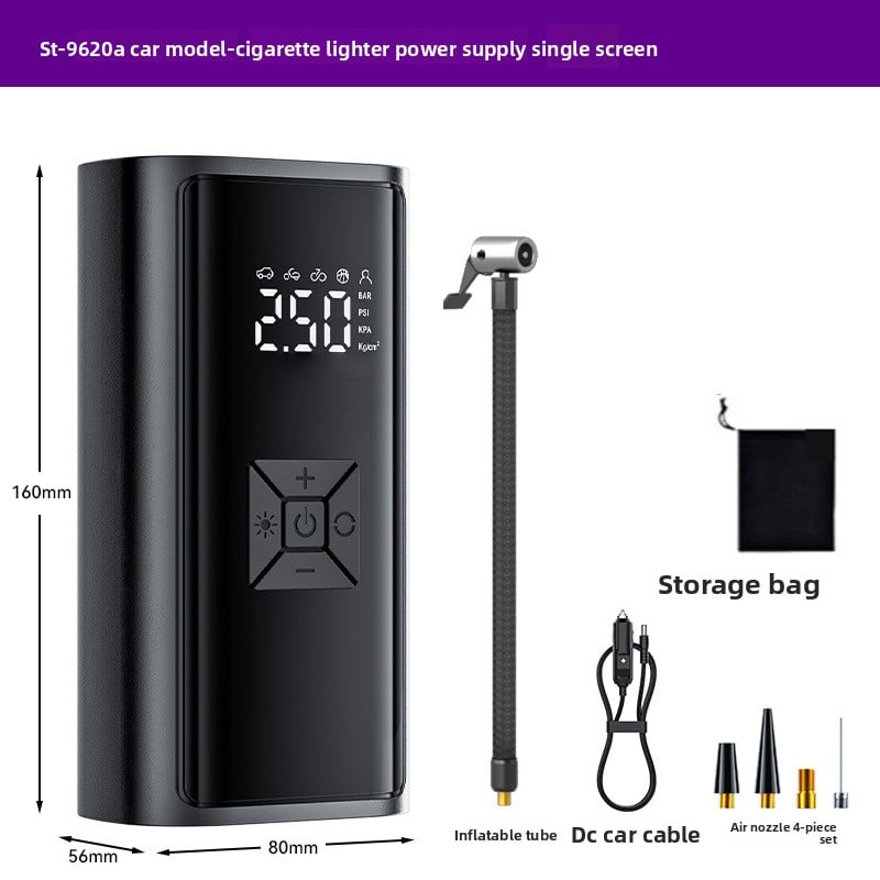 Portable car air pump