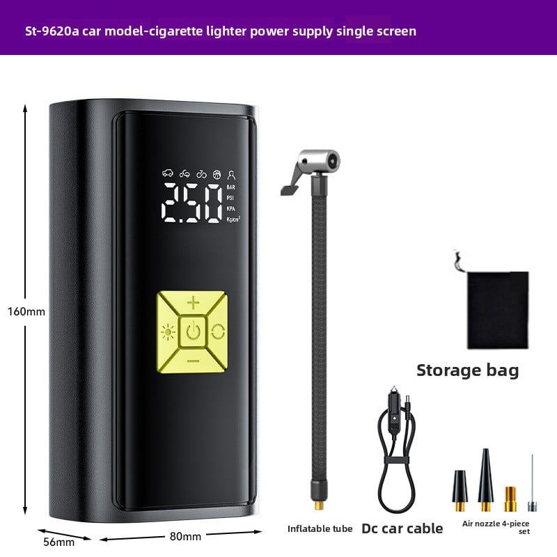 Portable car air pump