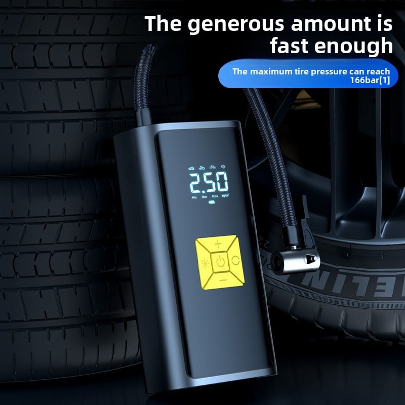 Portable car air pump