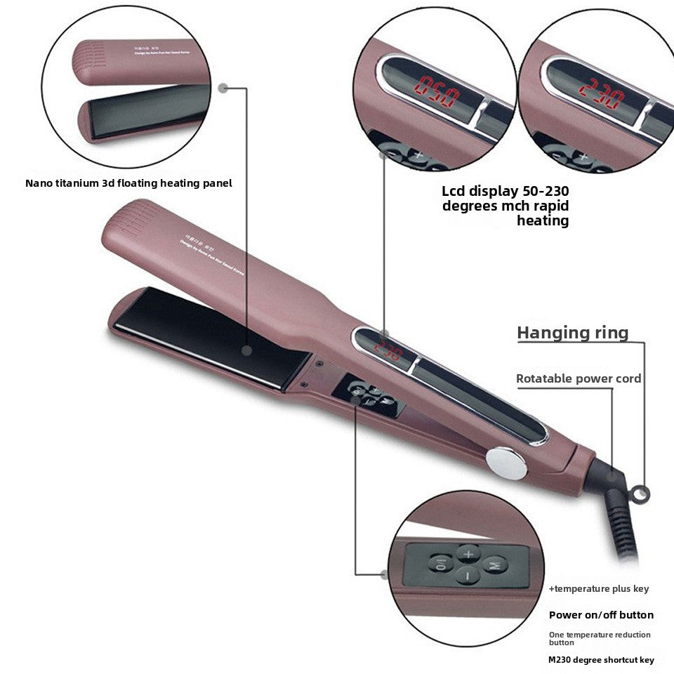 Hair Straightener with Adjustable Temperature