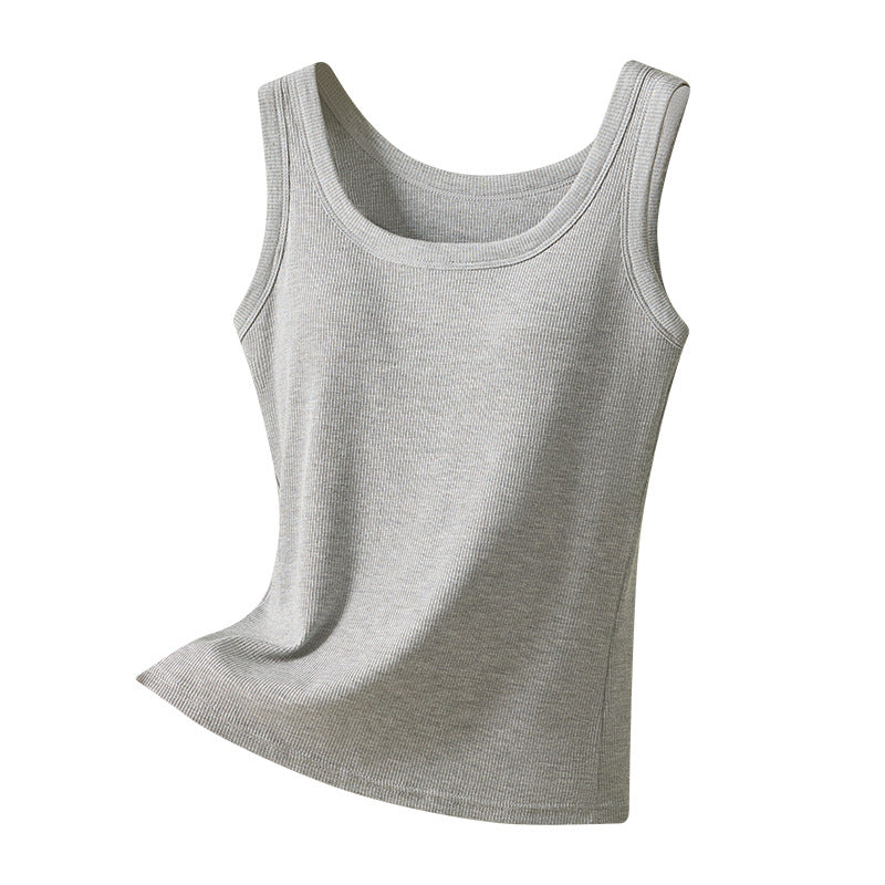 Thickened and oversized women's backless top