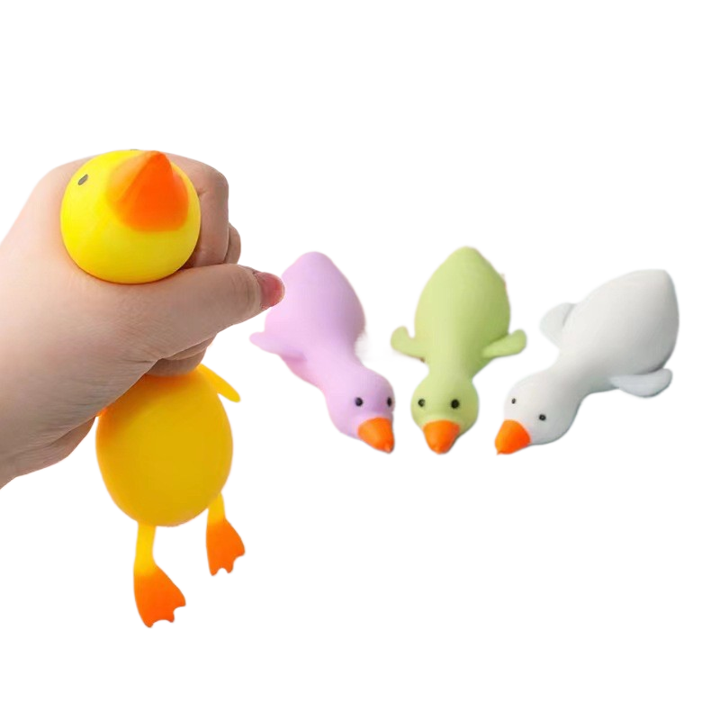 Duck Pinch Music Decompression Artifact Little Yellow Duck Big White Goose Cute Super Cute Kidsren Cartoon Vent Decompression Toy
