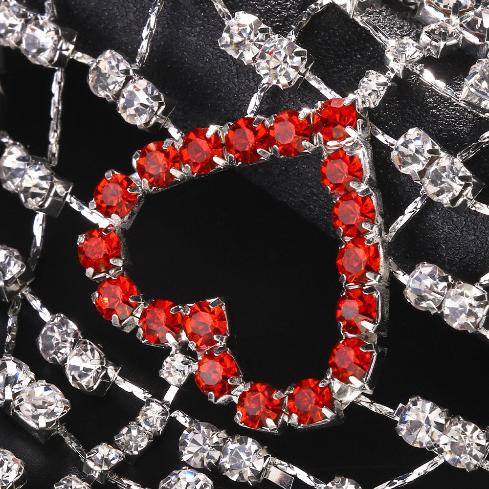 Diamond heart-shaped underpants