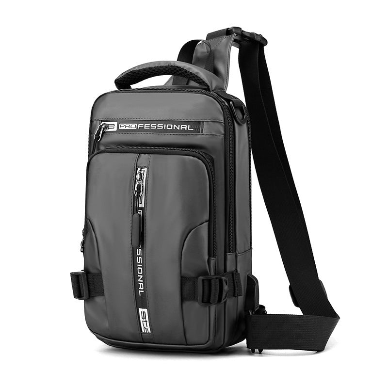 New Style Men's Multifunctional Chest Bag Fashion Casual Shoulder Crossbody Bag Durable Outdoor Small Backpack