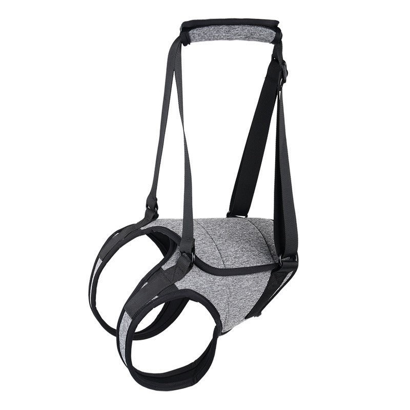 Injured dog hind leg auxiliary harness