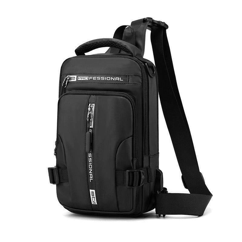 New Style Men's Multifunctional Chest Bag Fashion Casual Shoulder Crossbody Bag Durable Outdoor Small Backpack