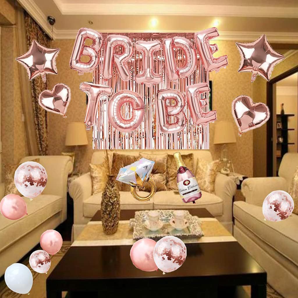 rose gold balloon suit