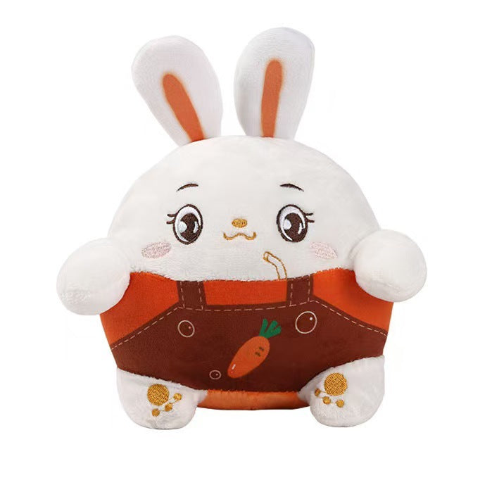 Talking Bouncing Pig Toy ? Musical Plush Ball with Detachable and Washable Cover