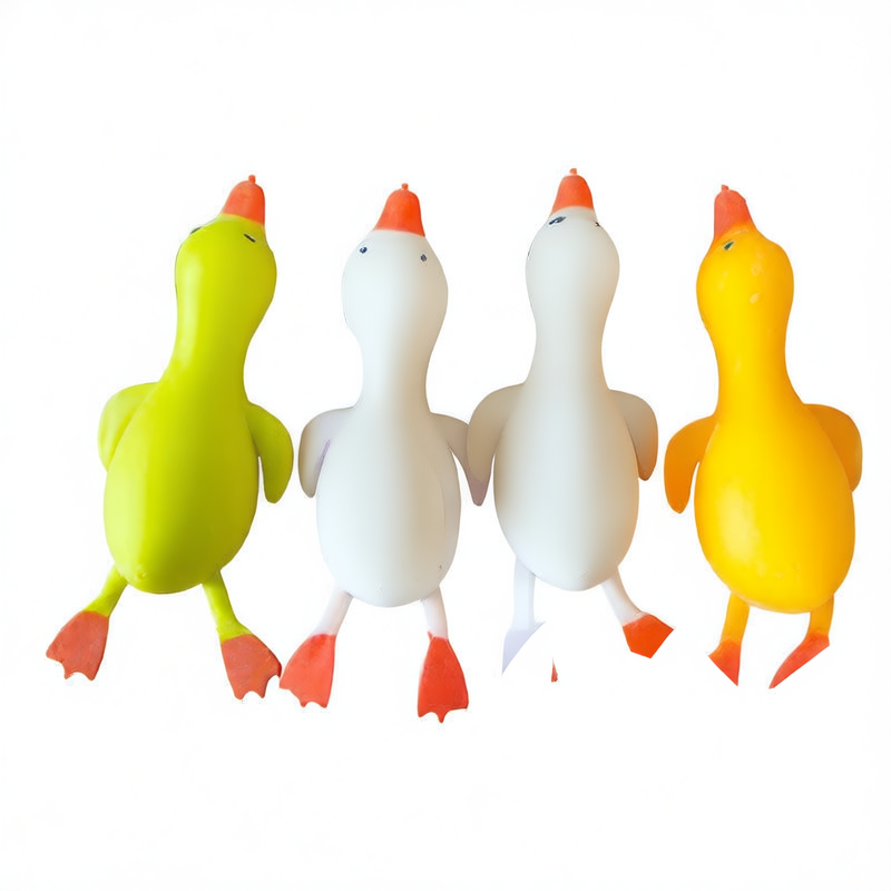 Duck Pinch Music Decompression Artifact Little Yellow Duck Big White Goose Cute Super Cute Kidsren Cartoon Vent Decompression Toy
