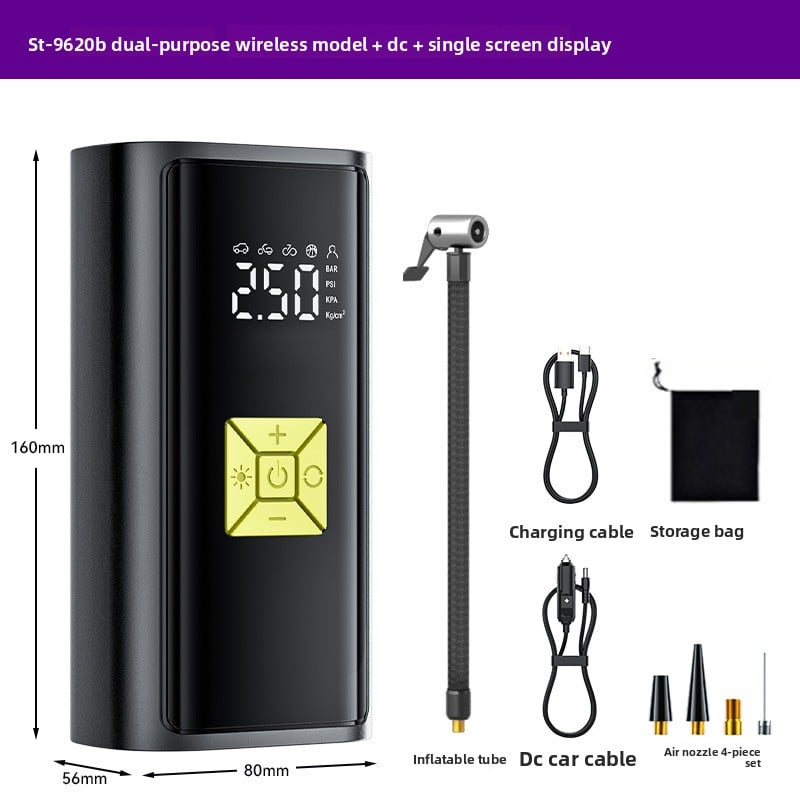 Portable car air pump