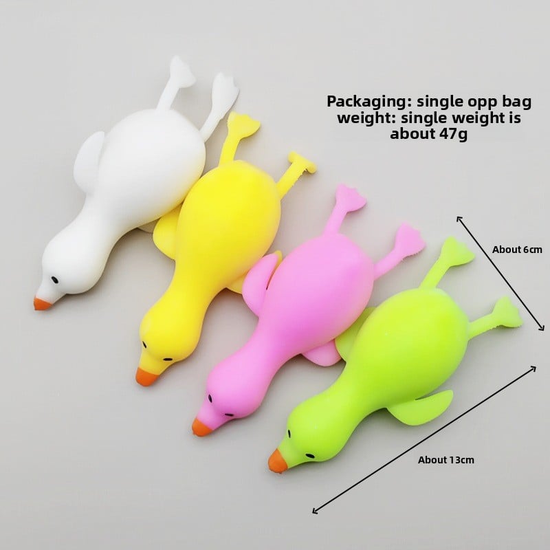 Duck Pinch Music Decompression Artifact Little Yellow Duck Big White Goose Cute Super Cute Kidsren Cartoon Vent Decompression Toy