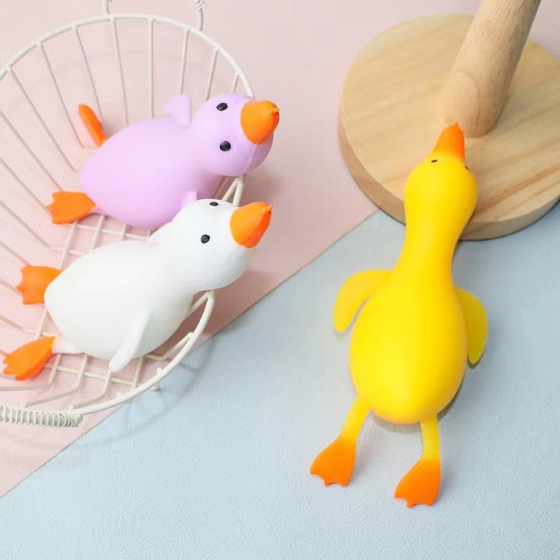 Duck Pinch Music Decompression Artifact Little Yellow Duck Big White Goose Cute Super Cute Kidsren Cartoon Vent Decompression Toy