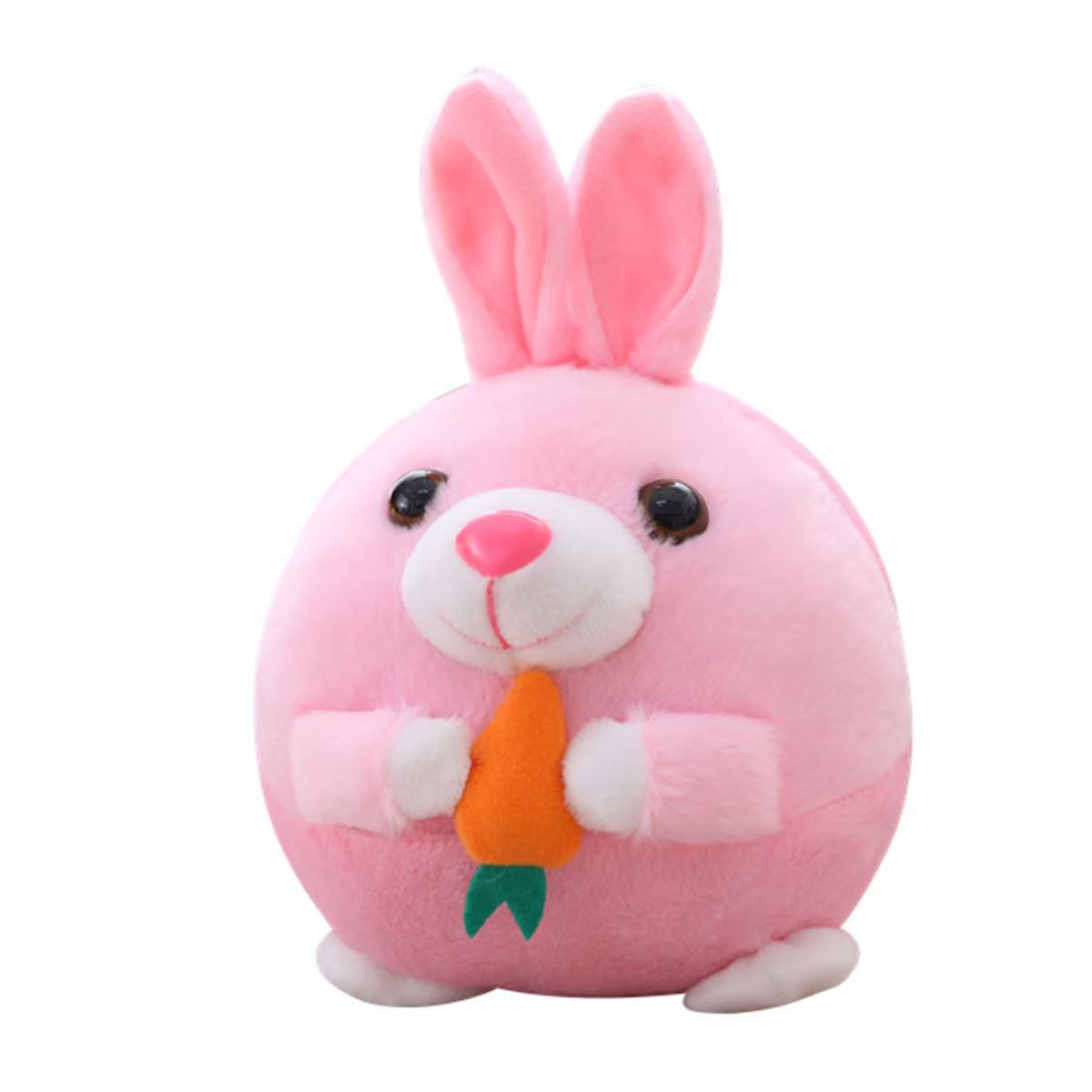 Talking Bouncing Pig Toy ? Musical Plush Ball with Detachable and Washable Cover