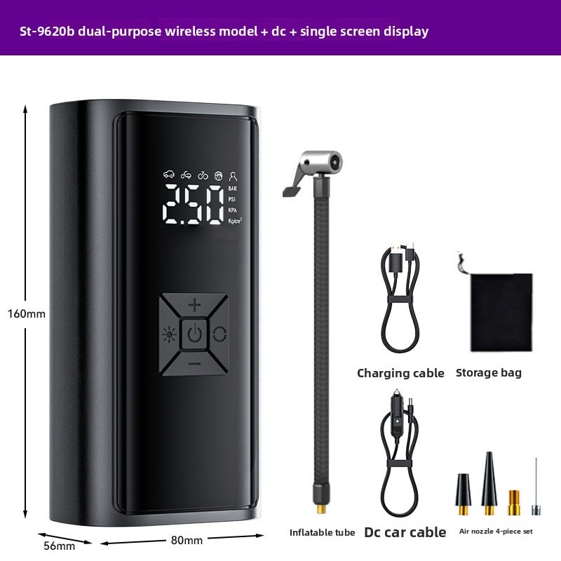 Portable car air pump