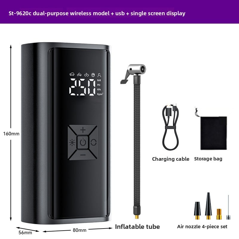 Portable car air pump