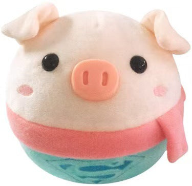 Talking Bouncing Pig Toy ? Musical Plush Ball with Detachable and Washable Cover