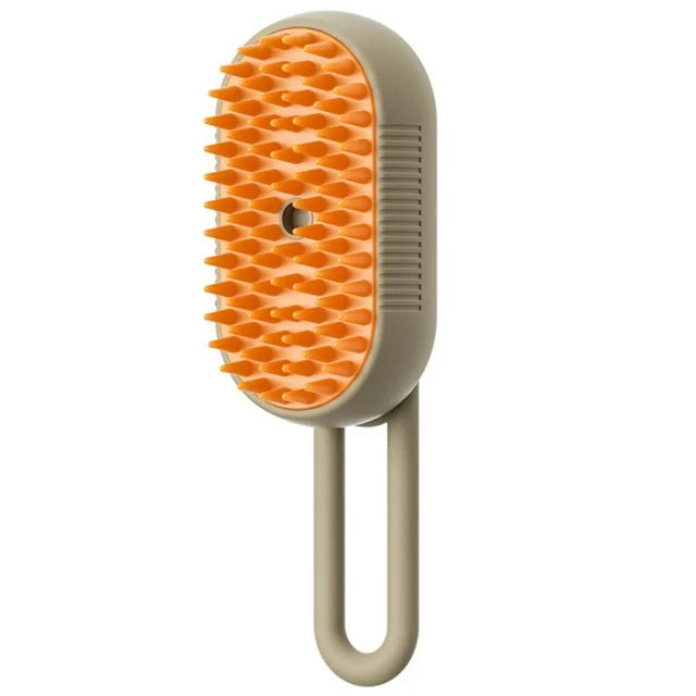 3-in-1 Electric Steam Spray Pet Grooming Brush
