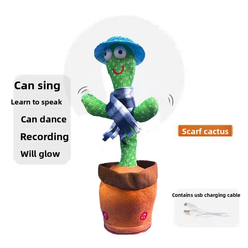 Cactus can speak, toy, dance, sing, record, twist, cactus toy