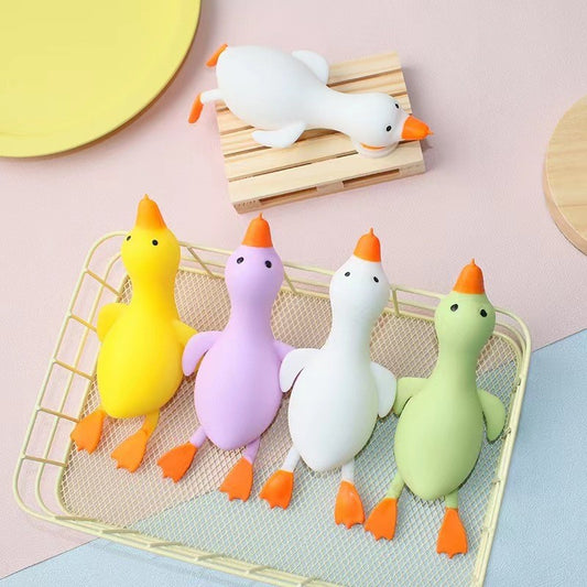 Duck Pinch Music Decompression Artifact Little Yellow Duck Big White Goose Cute Super Cute Kidsren Cartoon Vent Decompression Toy